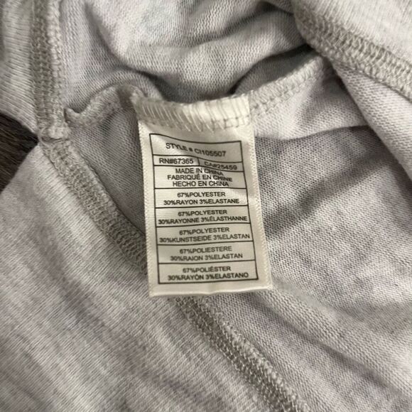 Cupcakes And Cashmere‎ Swing Hoodie Women's Small Gray Lace Up Long Sleeve - Picture 6 of 6